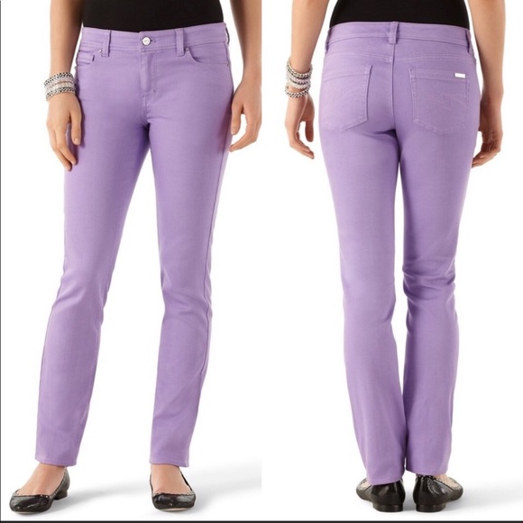 jeans color lilac